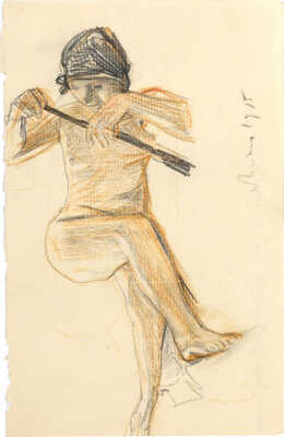 Яремич Степан Петрович. Лот из двух обнаженных (на одной работе на оборотной стороне карандашные наброски)